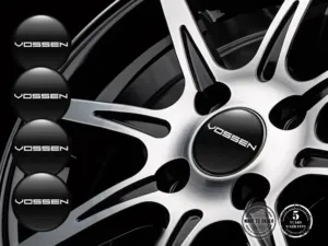 Vossen Rim Stickers Car Stylish Domed Design